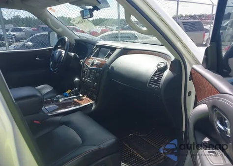 2019 Nissan Armada Platinum z USA, uszkodzony, nr VIN JN8AY2NEXK9759853